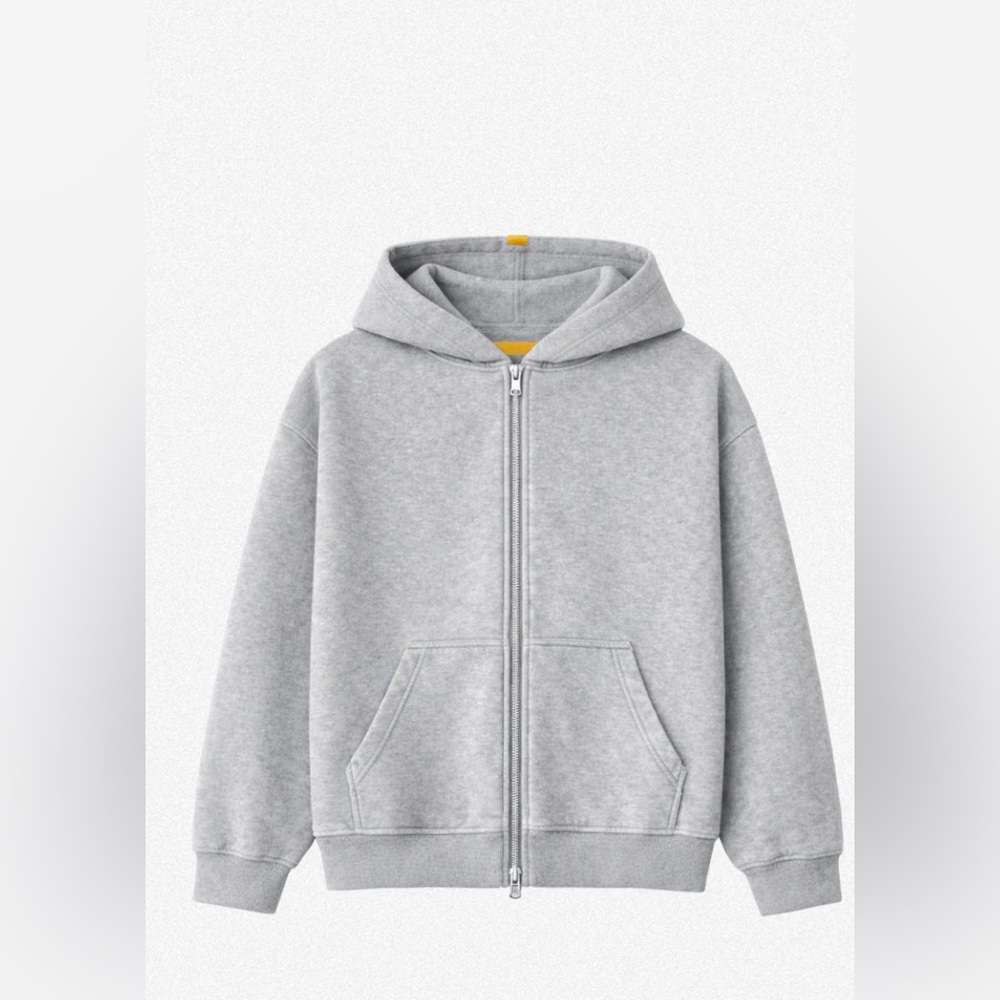 Yellow Label Co le zip hoodie size large